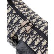 Borsa Replica 1:1 hobo morbida Dior Rider piccola da uomo replica Dior Oblique Jacquard beige/nero