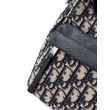 Borsa Replica 1:1 hobo morbida Dior Rider piccola da uomo replica Dior Oblique Jacquard beige/nero