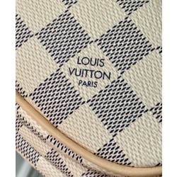 Borsa Keepit LV Replica N00230 Bianca Imitazione