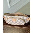 Borsa Keepit LV Replica N00230 Bianca Imitazione