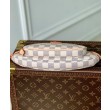 Borsa Keepit LV Replica N00230 Bianca Imitazione
