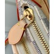 Borsa Keepit LV Replica N00230 Bianca Imitazione