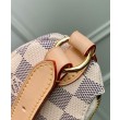 Borsa Keepit LV Replica N00230 Bianca Imitazione