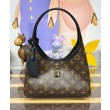 Borse Replica LV The Drop PM Replica M12940 Marrone Imitazione