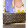 Imitazioni borse griffate organizer OnTheGo LV Replica M14235 Marrone Imitazione