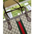 Borse Replica tote grande Gucci Ophidia 631685 Caffè scuro Imitazione Outlet