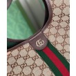 Borsa Replica 1:1 tote Gucci Giglio grande replica 853971 caffè/blu Imitazione