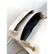 Borsa vintage YSL Saint Laurent Niki Baby bianca