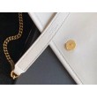 Borsa vintage YSL Saint Laurent Niki Baby bianca