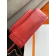 Borse Replica vintage YSL Saint Laurent Niki Baby Replica rossa stropicciata Imitazione