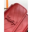 Borse Replica vintage YSL Saint Laurent Niki Baby Replica rossa stropicciata Imitazione