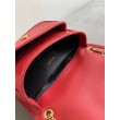Borse Replica vintage YSL Saint Laurent Niki Baby Replica rossa stropicciata Imitazione
