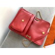 Borse Replica vintage YSL Saint Laurent Niki Baby Replica rossa stropicciata Imitazione
