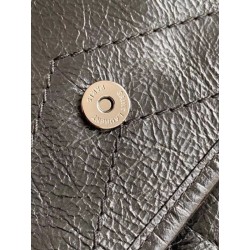 Replica Perfetta vintage YSL Saint Laurent Niki Baby stropicciata nera