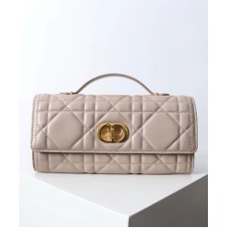 Pochette Dior Miss Caro Replica Albicocca