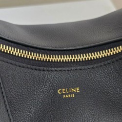 Qualità Specchio Replica Borse Imitazioni Hobo Celine Teen Celine Lulu replica Celine in pelle di vitello granata 120723 Nero/Crema Riproduzione Fedele Borse Imitazioni Hobo Celine Teen Celine Lulu replica Celine in pelle di vitello granata 120723 Nero/Crema imitazioni