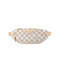 Riproduzione Fedele Borsa Keepit LV Replica N00230 Bianca Imitazione imitazioni