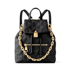 Riproduzione Fedele Zaino Coussin PM Louis Vuitton Coussin PM Replica M13357 Nero imitazioni