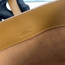 Qualità Specchio Replica Borse Alta Qualità a hobo YSL Saint Laurent Le 37 Mini Shiny 765870 Caffè Imitazioni Riproduzione Fedele Borse Replica Alta Qualità a hobo YSL Saint Laurent Le 37 Mini Shiny 765870 Caffè Imitazioni imitazioni