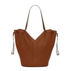 Riproduzione Fedele Borsa a hobo YSL Saint Laurent Y Grande Replica 833160 Caffè imitazioni