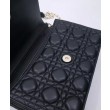 Miglior Replica Dior My Dior Top Handle Borsa Nera