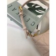 Mini borsa Dior Miss Caro Cigale Macrocannage albicocca