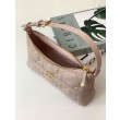 Mini borsa Dior Miss Caro Cigale Macrocannage albicocca
