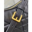 Mini borsa Dior Miss Caro Cigale replica Dior Macrocannage nera