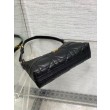 Mini borsa Dior Miss Caro Cigale replica Dior Macrocannage nera