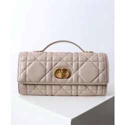 Pochette Dior Miss Caro Replica Albicocca
