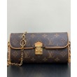 Qualità da grande replica Portafoglio Pochette Camille LV Replica M13566 Marrone