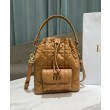 Replica Bora Pari all'originale replica a secchiello Dior Caro piccola Dior M3372 Caffè