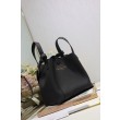 Replica Borse Replica Alta Qualità a secchiello Dior Signature piccola/media nera