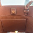 Replica Replica Perfetta Celine Mini Cabas Anais Triomphe Marrone in Vitello Granato Imitazioni