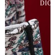 Replica Borsa Dior Book Tote Media Dior M1286 ricamata con Pietro Ruffo Bianco