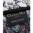 Replica Borsa Dior Book Tote Media Dior M1286 ricamata con Pietro Ruffo Bianco