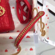 Replica Replica Perfetta Dior Mini Lady Dior con Catena Rosso Cannage Imitazioni Replica Replica Perfetta Dior Mini Lady Dior con Catena Rosso Cannage Imitazioni