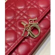 Replica Borsa Dior My Dior con Maniglia Rossa Imitazioni
