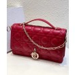Replica Borsa Dior My Dior con Maniglia Rossa Imitazioni