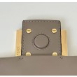Replica Borsa Fendi Mamma Baguette Piccola Grigia