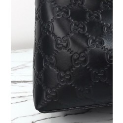 Replica Borsa tote grande Gucci GG Emblem imitazione 815213 Nero Imitazioni