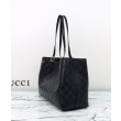 Replica Borsa tote grande Gucci GG Emblem imitazione 815213 Nero Imitazioni