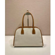 Replica Borse Replica tote media Prada in misto lino 1BG572 Caffè Replica Borse Replica tote media Prada in misto lino 1BG572 Caffè