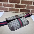 Replica Marsupio Gucci Ophidia piccolo da uomo 752597 marrone