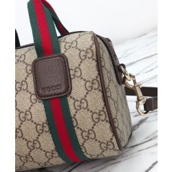 Bora Pari all'originale replica a mano Gucci Mini GG Caffè scuro