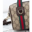 Bora Pari all'originale replica a mano Gucci Mini GG Caffè scuro