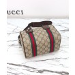 Bora Pari all'originale replica a mano Gucci Mini GG Caffè scuro