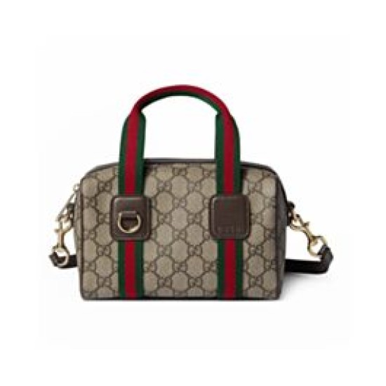 Bora Pari all'originale replica a mano Gucci Mini GG Caffè scuro