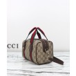 Bora Pari all'originale replica a mano Gucci Mini GG Caffè scuro