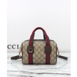 Bora Pari all'originale replica a mano Gucci Mini GG Caffè scuro